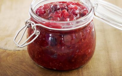 Festive Red Berry Compote
