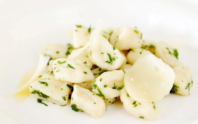 Potato Gnocchi with Herb Butter & Parmesan