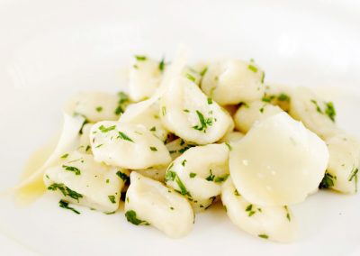Potato Gnocchi with Herb Butter & Parmesan