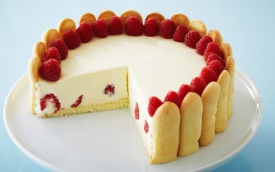Elegant Raspberry Lemon Torte