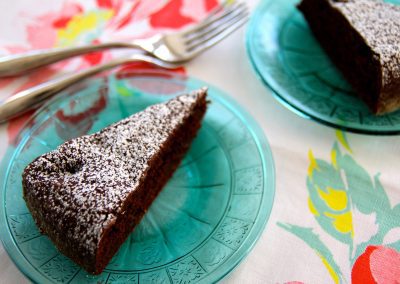 Icelandic Chocolate Date Cake