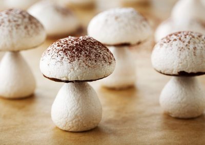 Meringue Mushrooms